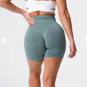 Never worn NVGTN forest green pro shorts
